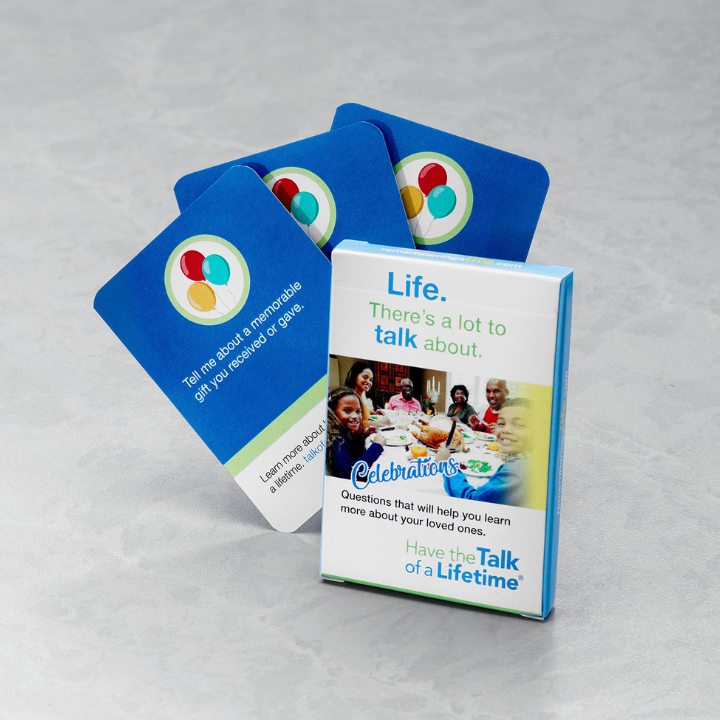 Have the Talk of a Lifetime cards - Celebrations